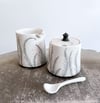 Sugar & Creamer Set w/ Spoon