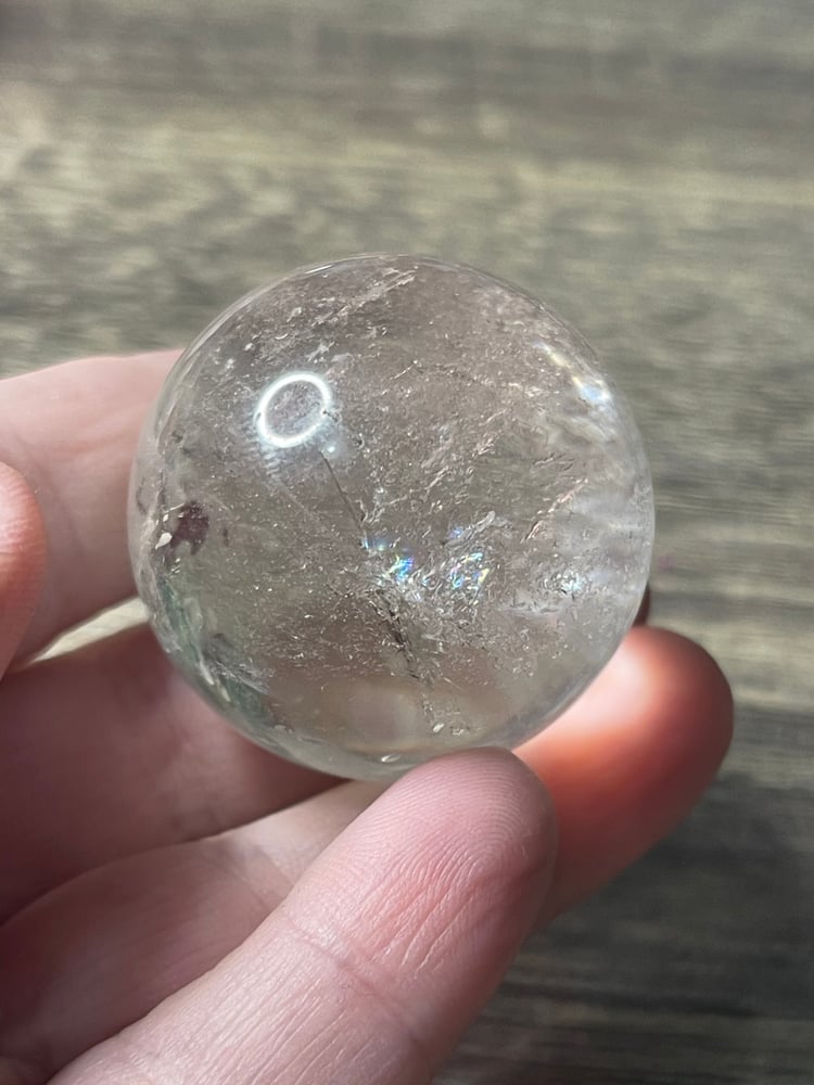 Image of Clear quartz sphere 