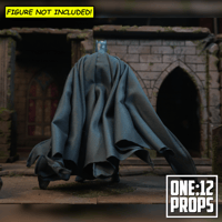 Image 3 of Custom Wired Cape for McF Hush Dark Knight