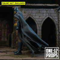 Image 2 of Custom Wired Cape for McF Hush Dark Knight