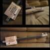 CrestGuitars 2 String Fretless Cigar Box Bass Guitar