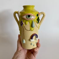 Image 3 of Ceramic Earthenware Bud Vase XI