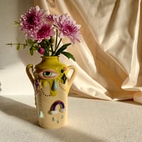 Image 4 of Ceramic Earthenware Bud Vase XI