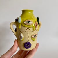 Image 3 of Ceramic Earthenware Bud Vase XII