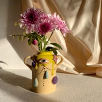 Image 1 of Ceramic Earthenware Bud Vase XIII