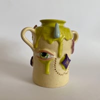 Image 2 of Ceramic Earthenware Bud Vase XIII