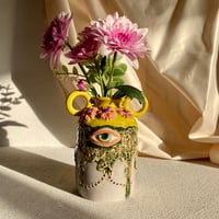 Image 4 of Ceramic Earthenware Bud Vase XIV