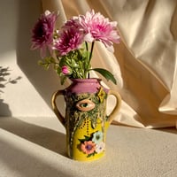 Image 5 of Ceramic Earthenware Bud Vase XV
