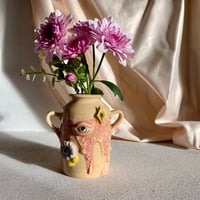 Image 4 of Ceramic Earthenware Bud Vase XVI