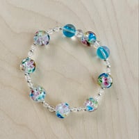 Floral Marble Bracelet