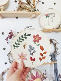 Image 1 of Botanical Flower embroidery kit - with gift!