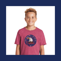 Image 3 of OKCS Bald Eagle 50/50 DRI-POWER® ACTIVE T-Shirt (PRE-ORDER)