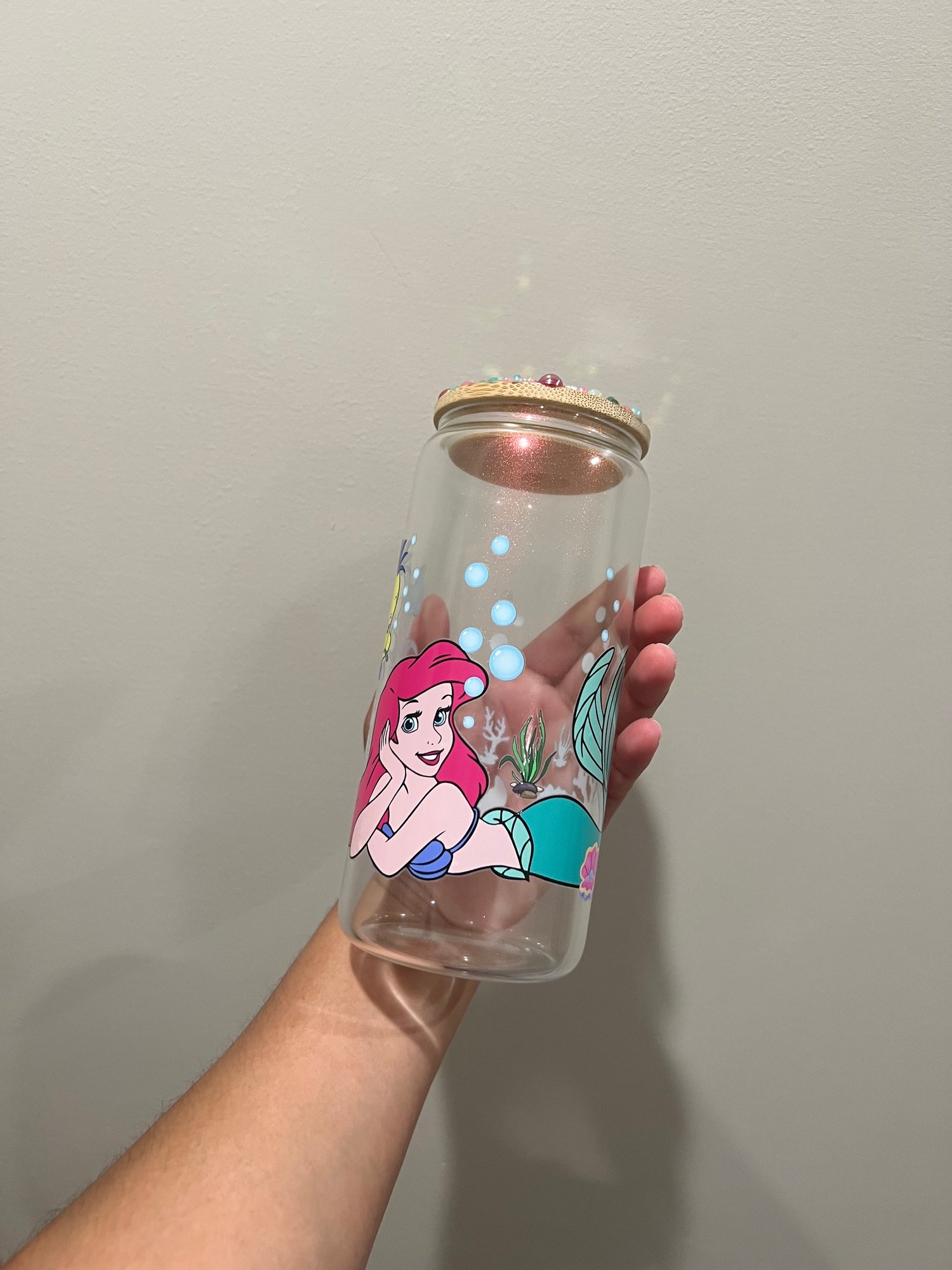 Little Mermaid custom cup