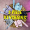 Image of 3-PIECE KEYCHAINS