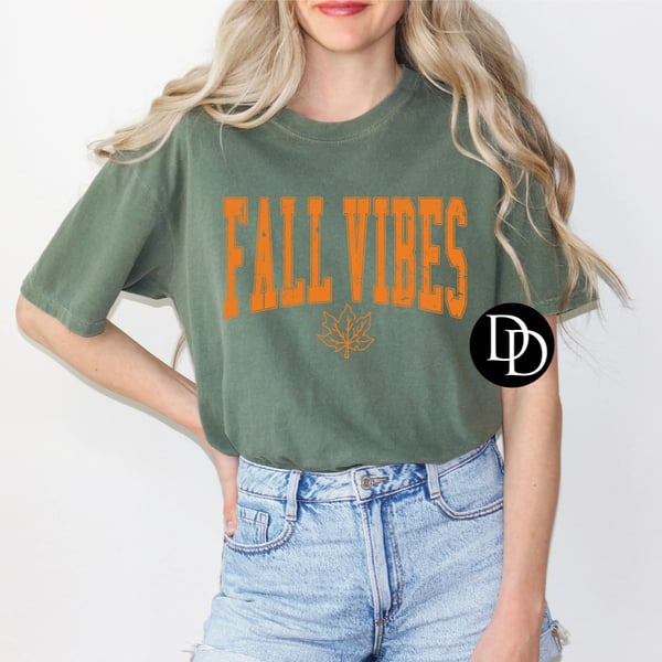 Image of Orange Fall Vibes Design 