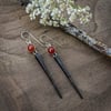 Coffin Nails - Carnelian - 8mm stone