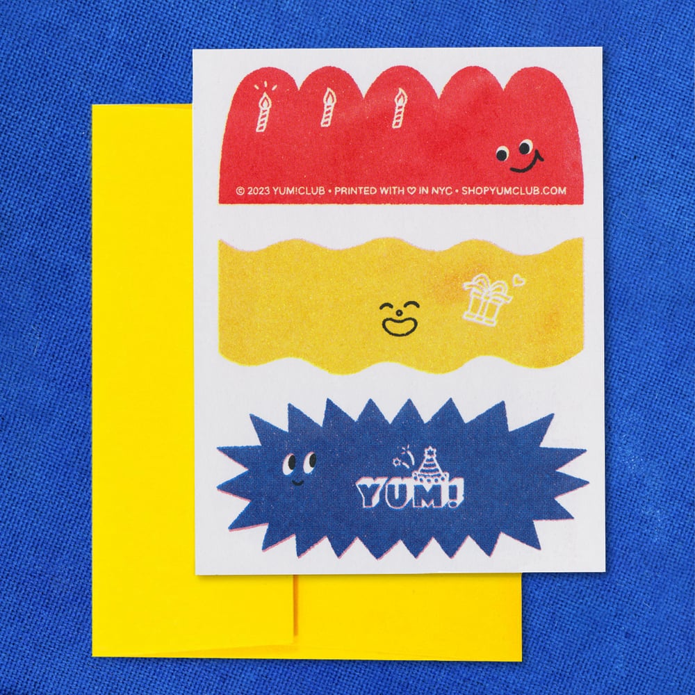 Image of YAYYYYYY It's Your Birthday Card