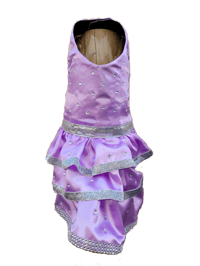 Image 1 of Purple Rhinestone glam dress 👗 