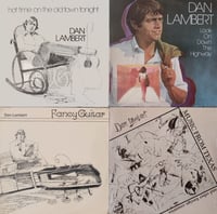 Image of Dan Lambert - 4LP Discography Lot (Sealed)