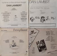 Image of Dan Lambert - 4LP Discography Lot (Sealed)