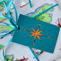 Image 4 of Treasure Map Wrapping paper