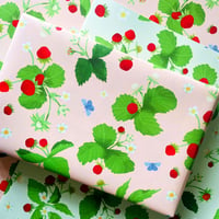 Image 1 of Strawberry Wrapping paper