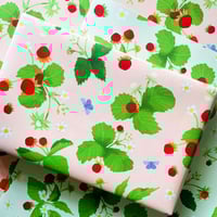 Image 1 of Strawberry Wrapping paper