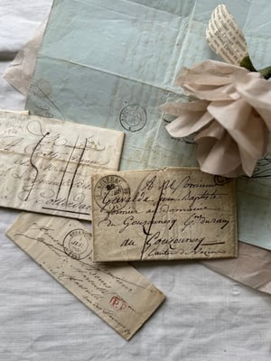Image of Vintage French letter bundle •3