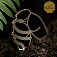 Image 3 of BodiesandBotanics Colab Premium Enamel Pin and Print (ThirteenSins Original)