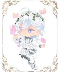 Image 1 of Silver Fairy Gala Charm