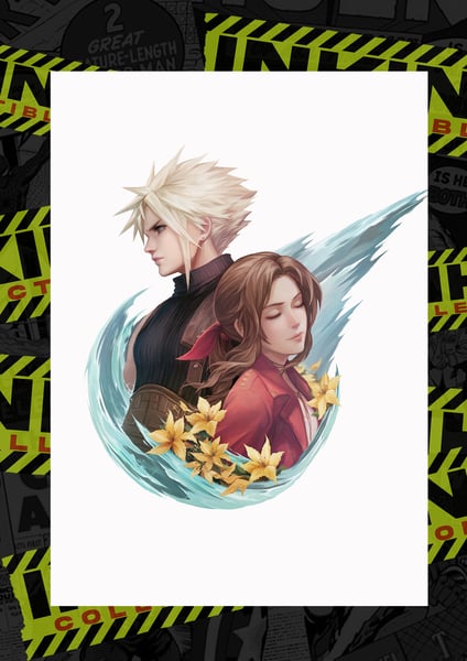 Image of Final Fantasy VII logo Remake / Mujumonster 