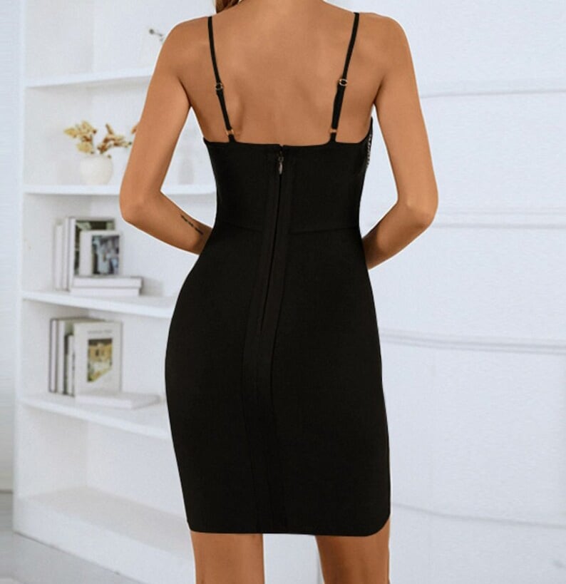 Image of Medium Rhinestone Mini Dress