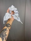 Mother of Pearl Bat Wing Scrunchie ready to ship