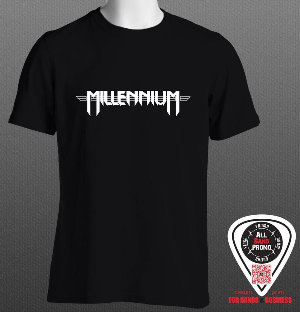 Image of Millennium logo T-shirt  (Gildan 100% cotton)
