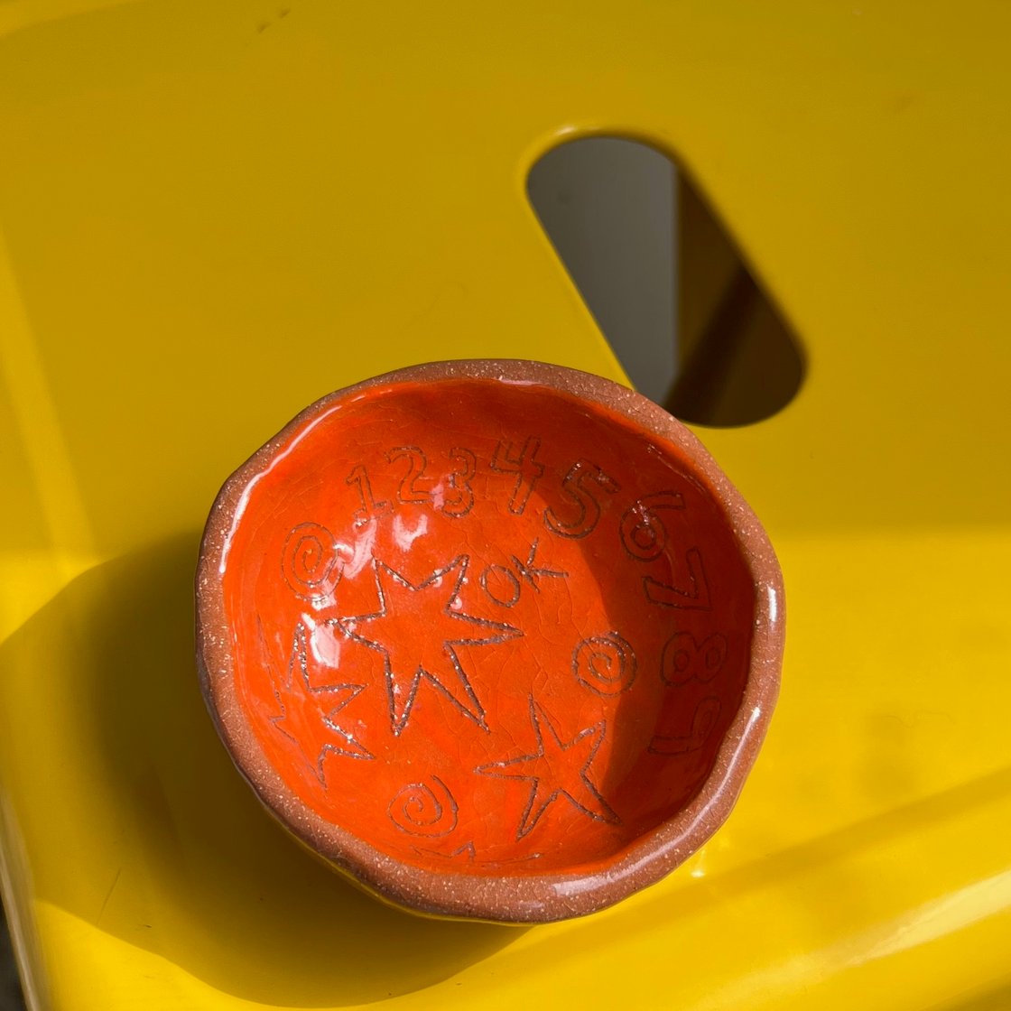 Image of counting change dish