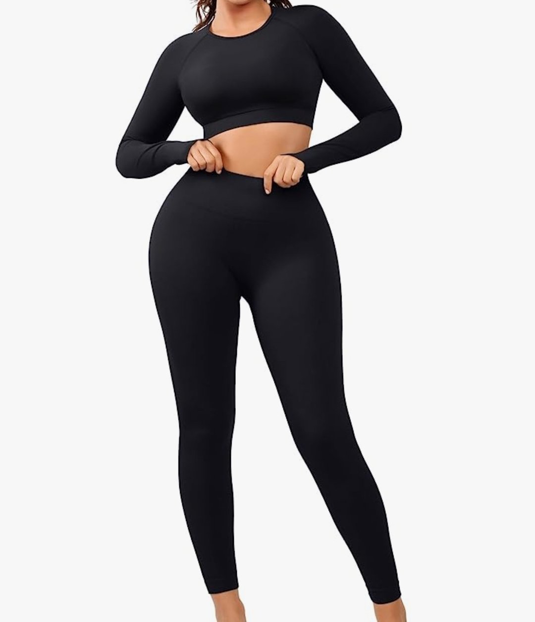 Image of Crop Legging Set