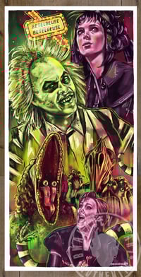 Beetlejuice 7x14 in. Art Prints