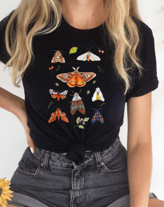 Image of Moths & Botanicals T-shirt 