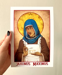 Image 1 of Saint Jaxumus A5 print
