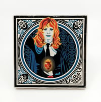 Image 1 of AZULEJO - MYLENE FARMER "Que je devienne muse parmi vous" - "Fait main"