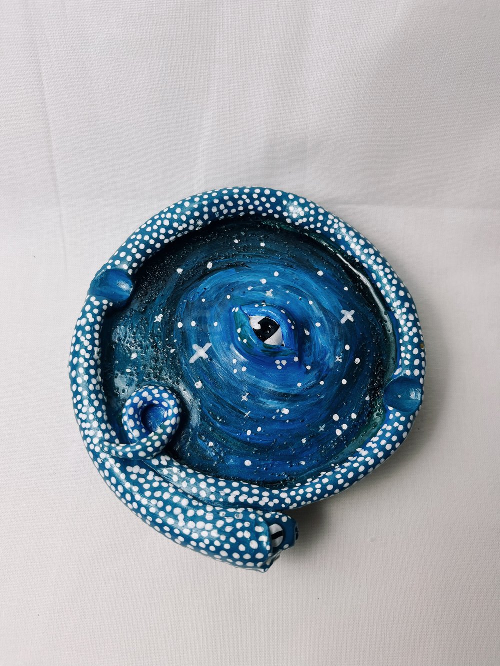 Image of MIDNIGHT SNAKE ashtray