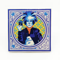 Image 1 of AZULEJO - ANDY WARHOL - "Fait main"