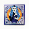 AZULEJO - MADONNA - "Fait main"