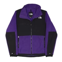 Purple north face denali best sale