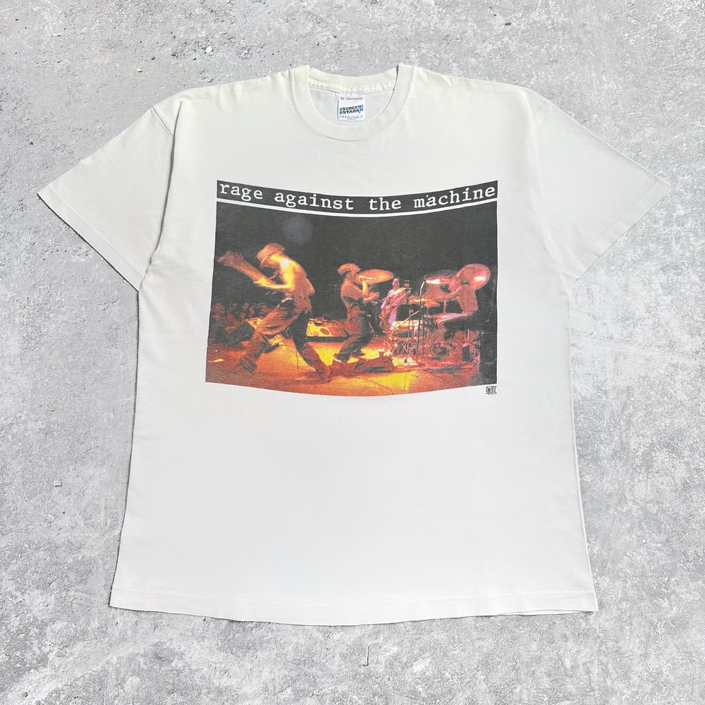 *Rare* Rage Against The Machine 1993 ‘Anger Is A Gift’ White T-Shirt