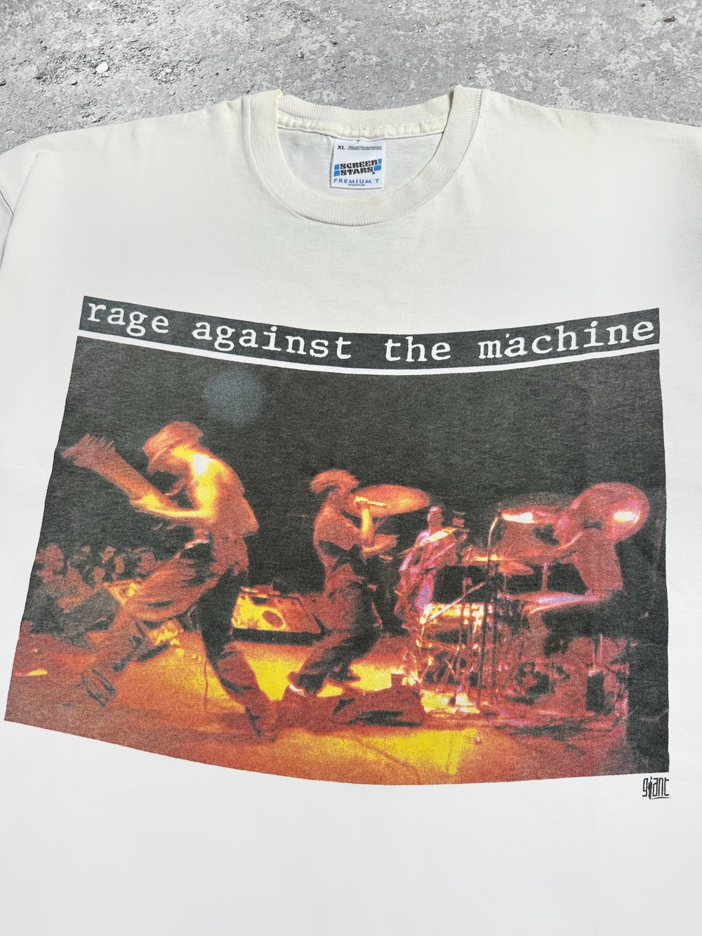*Rare* Rage Against The Machine 1993 ‘Anger Is A Gift’ White T-Shirt