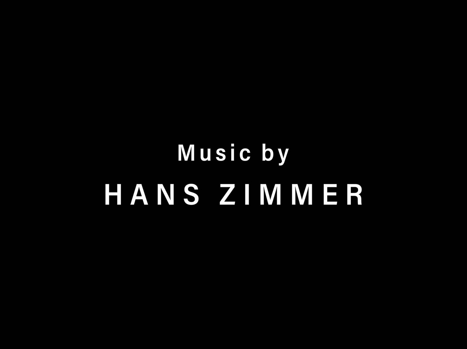 Music by Hans Zimmer Fine Art Print