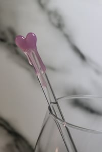 Image 4 of Drip Heart Stir Stick