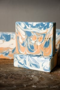 Image 3 of UVA University College Soaps Orange Blue White | Scent: Cucumber + Green Tea