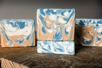 Image 4 of UVA University College Soaps Orange Blue White | Scent: Cucumber + Green Tea